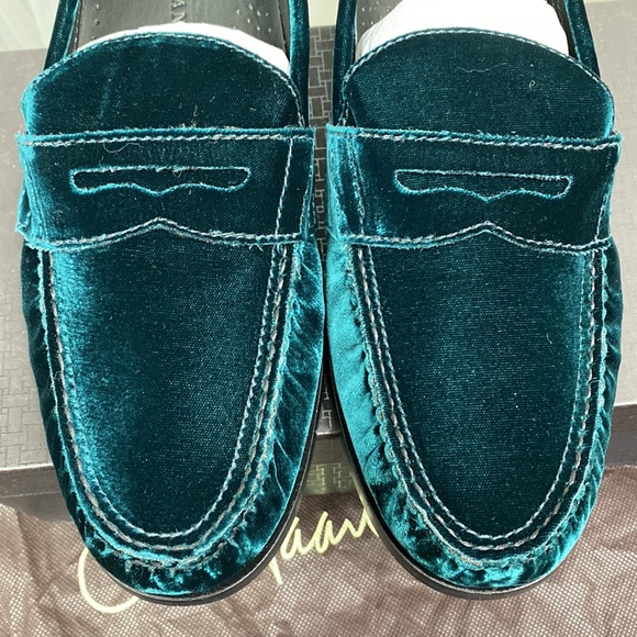 🎉HP🎉Cole Han “Air Monroe” velvet penny loafers - Picture 8 of 10